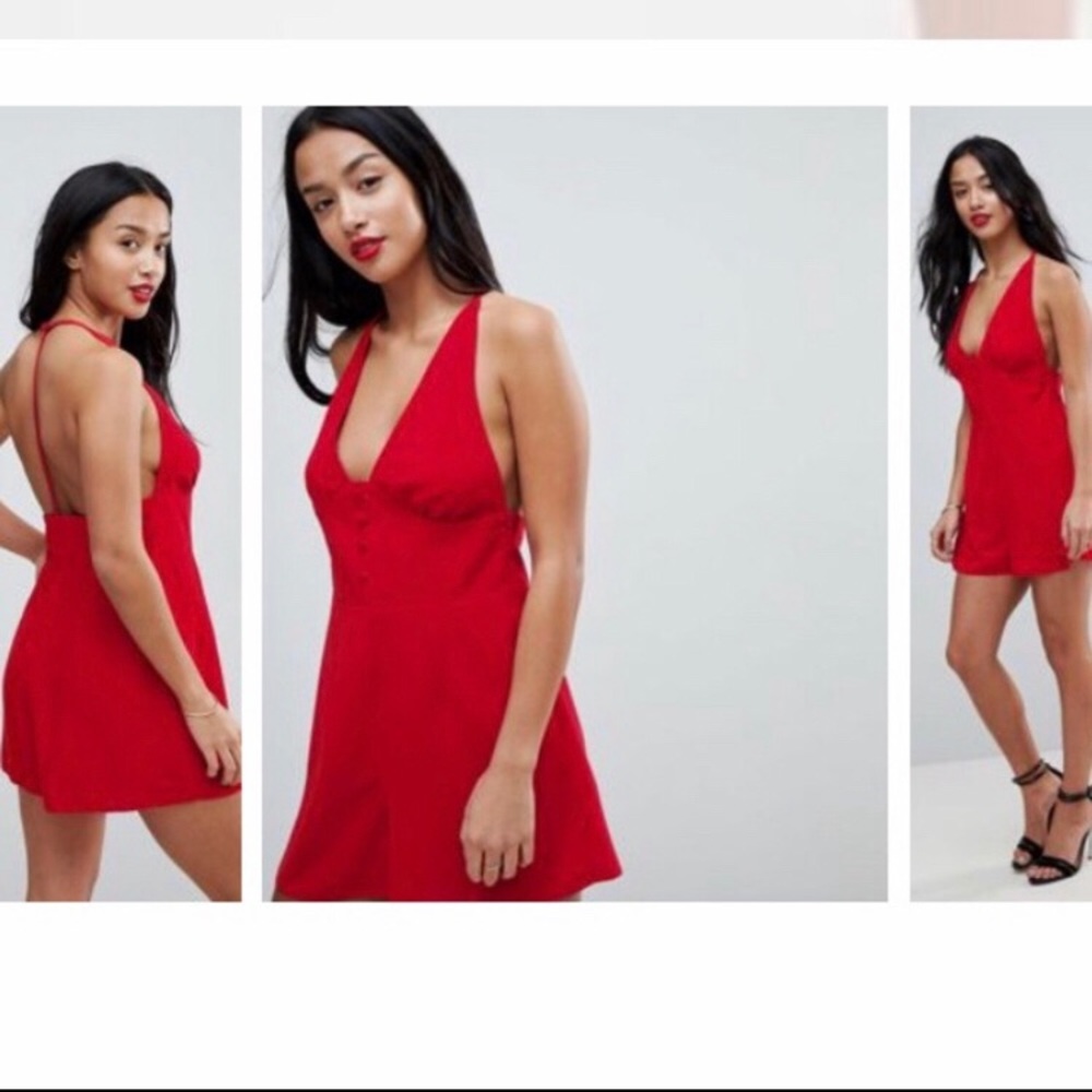 ASOS halter romper